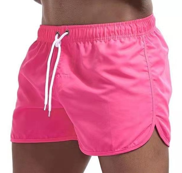 Men's Quick Dry Beach Shorts Comfortable Mid Length