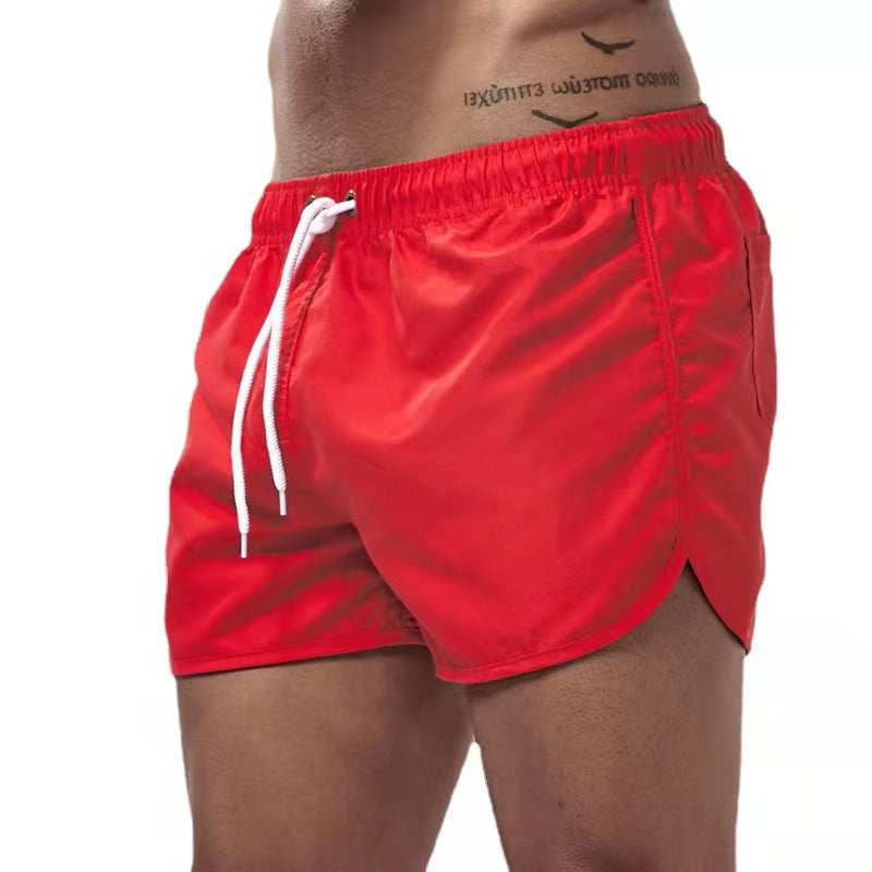 Men's Quick Dry Beach Shorts Comfortable Mid Length