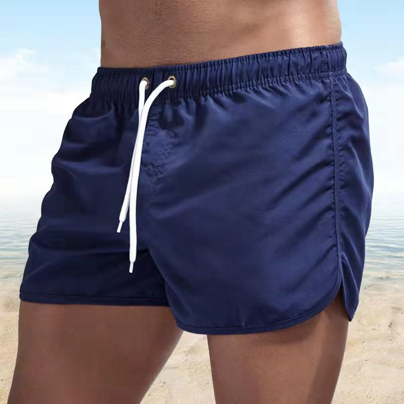 Men's Quick Dry Beach Shorts Comfortable Mid Length