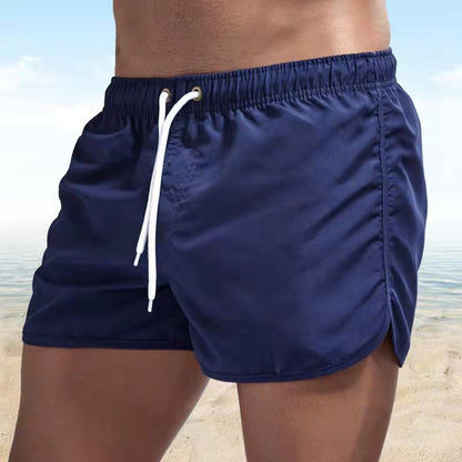 Men's Quick Dry Beach Shorts Comfortable Mid Length