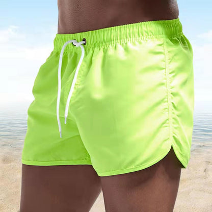 Men's Quick Dry Beach Shorts Comfortable Mid Length
