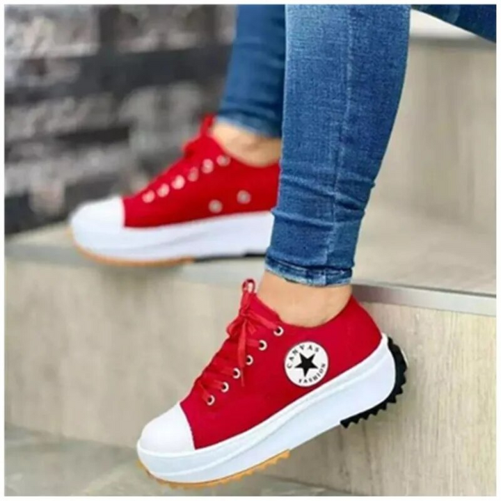 Linda - Thick Heel Fashion Sneakers