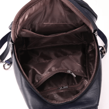 Durable Waterproof Ladies Leather Rucksack