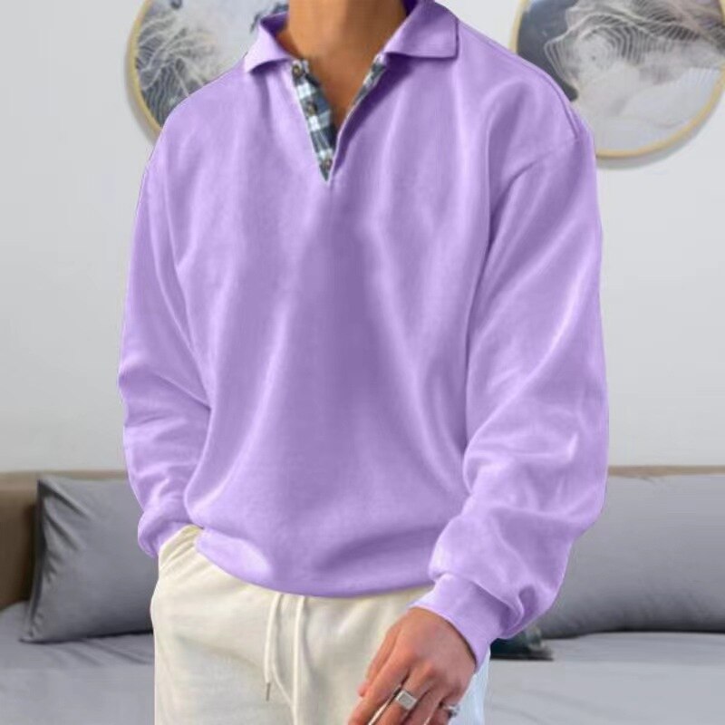 Comfortable Crew Neck Men's Sweater