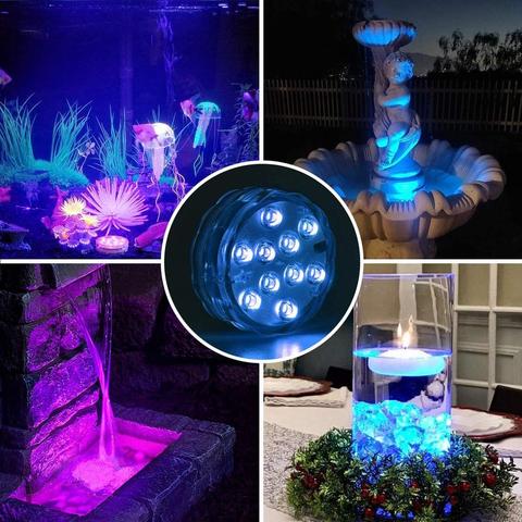 Submersible LED Pool Light with Remote - Pexav