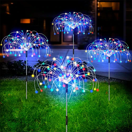 Colorful Outdoor Solar Powered Lantern Light - Pexav