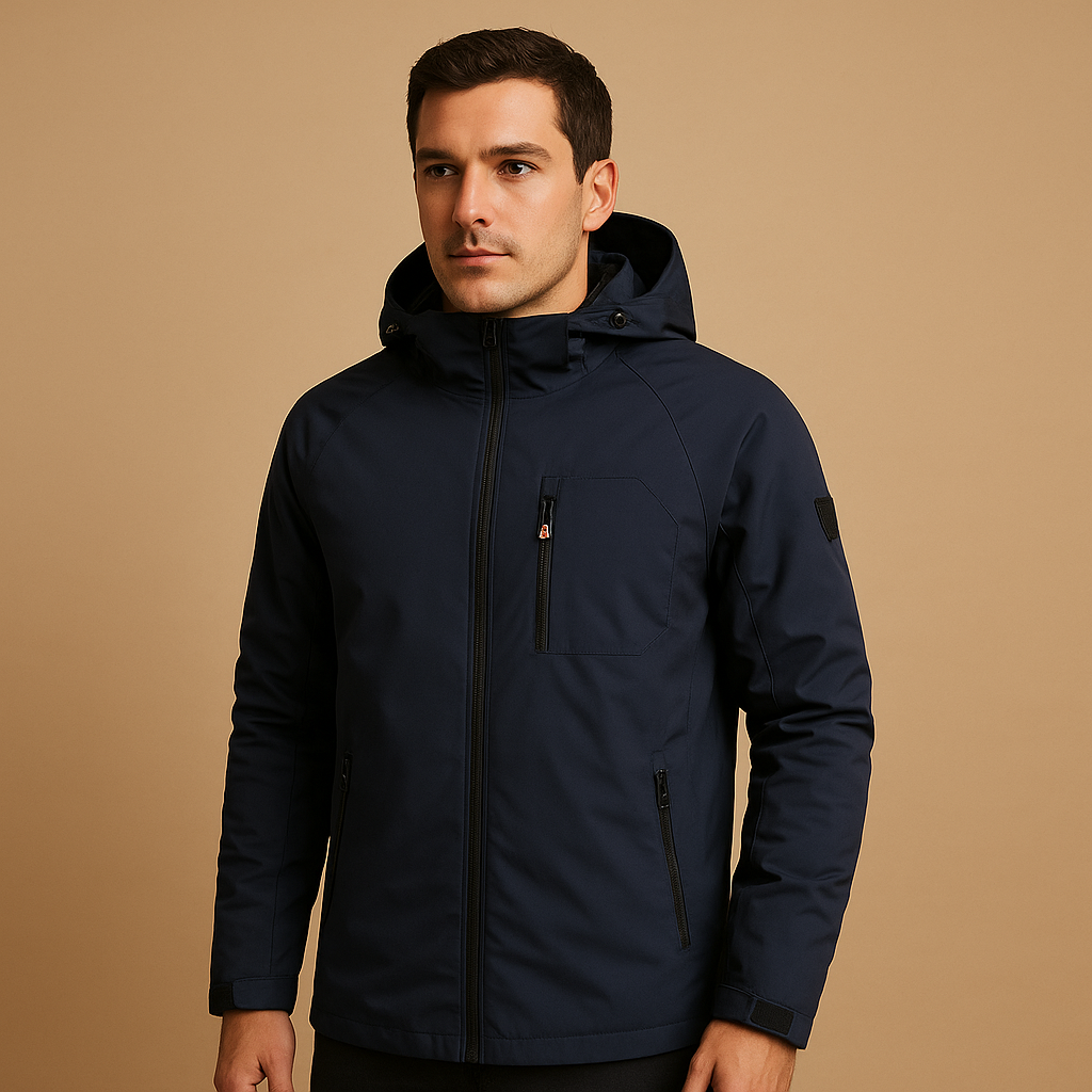 Breathable Mens Windproof Jacket - Vossary