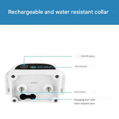 Wireless Dog Fence System with Training Function - HaloGuard-1 Collar-The Livary