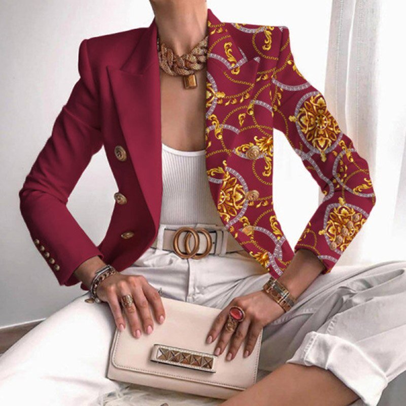 Classic Fit Office Ladies Blazer Jacket - EasyApparels