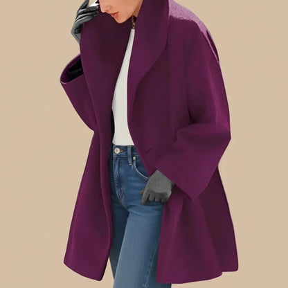 Ladies Warm Knee Length Parka Coat