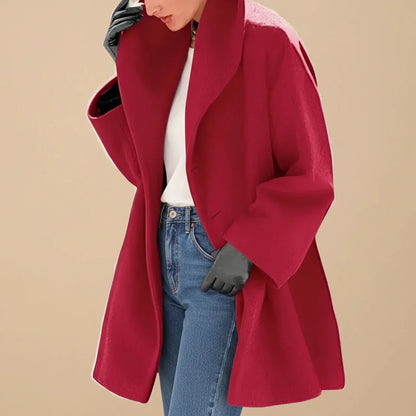 Ladies Warm Knee Length Parka Coat