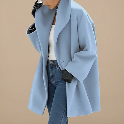 Ladies Warm Knee Length Parka Coat
