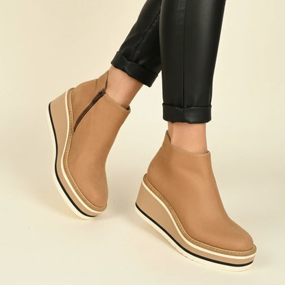 High Heel Ankle Boots for Women - Chic and Cozy Shoes