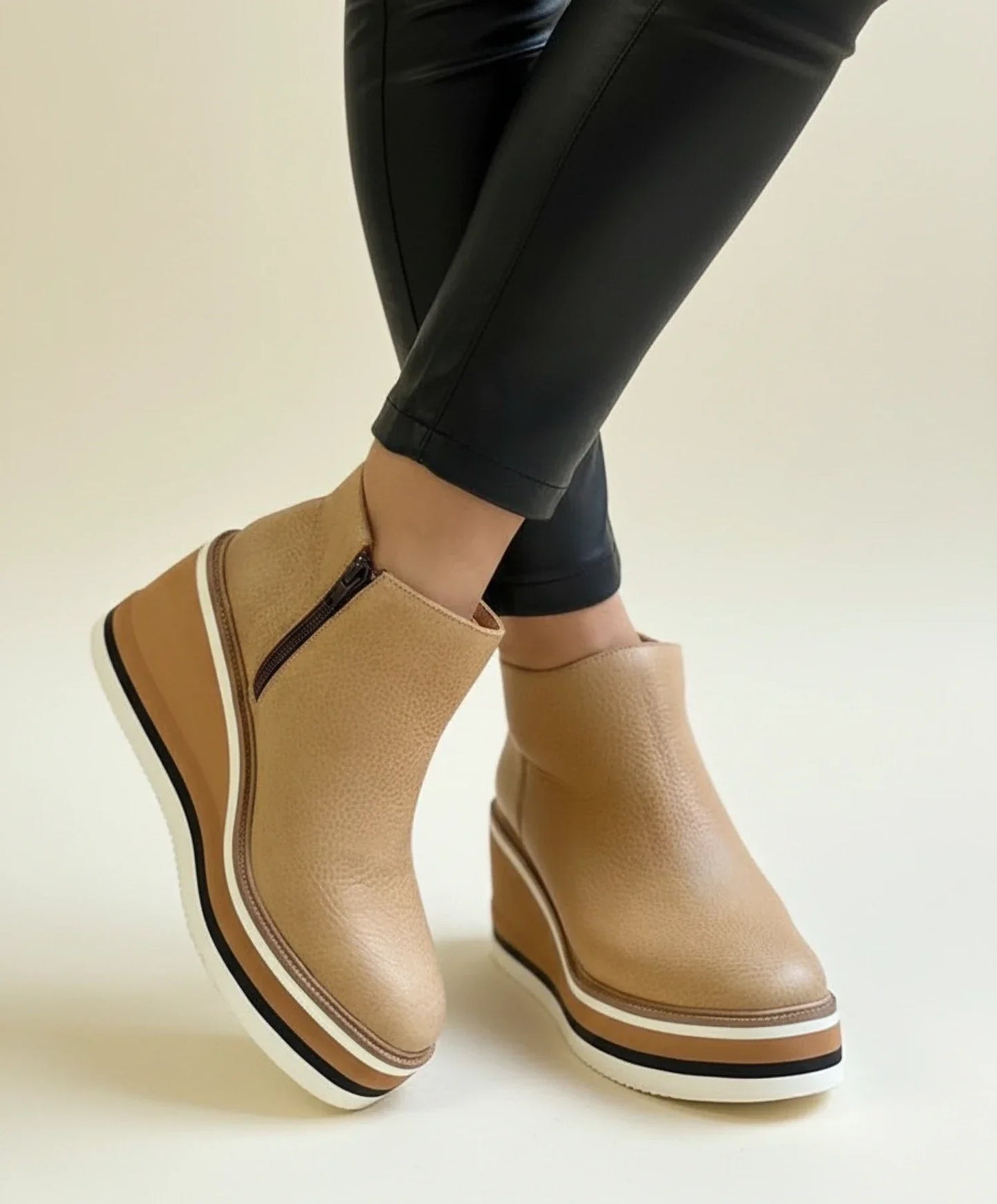 High Heel Ankle Boots for Women - Chic and Cozy Shoes