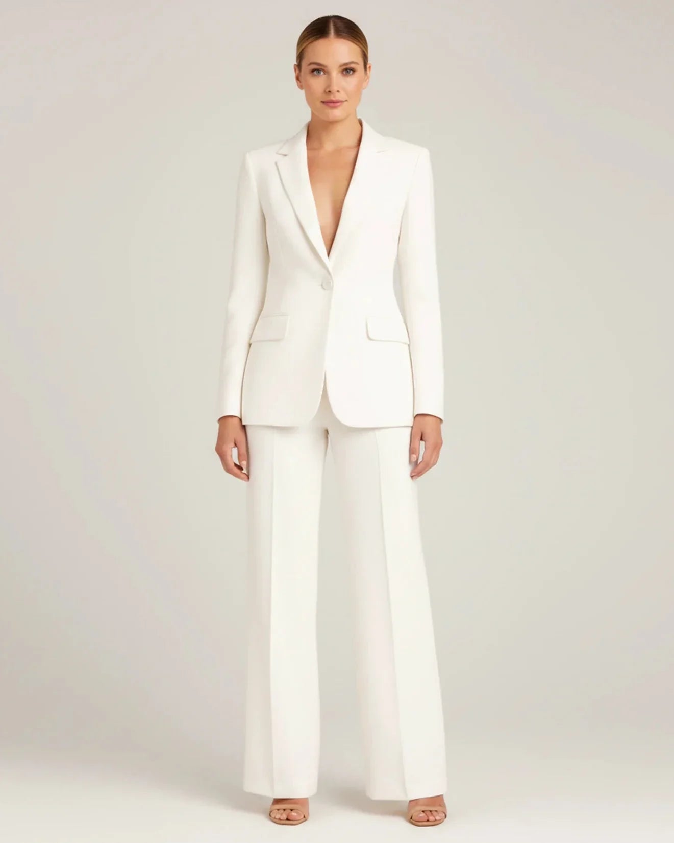 Classic Fit Women's Business Jacket Set - EasyApparels