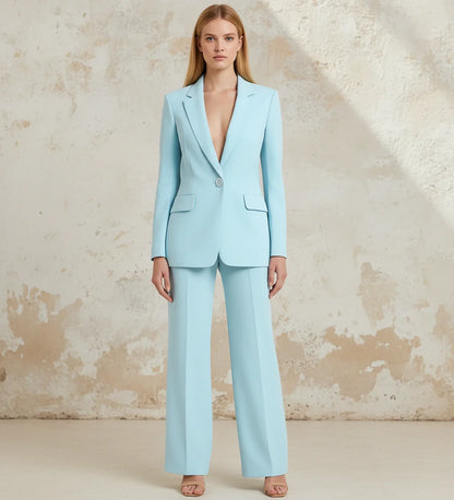 Classic Fit Women's Business Jacket Set
