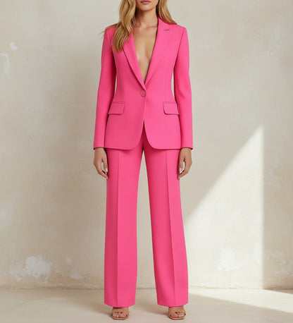 Classic Fit Women's Business Jacket Set
