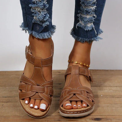 Ladies Comfortable Slide Sandals - EasyApparels