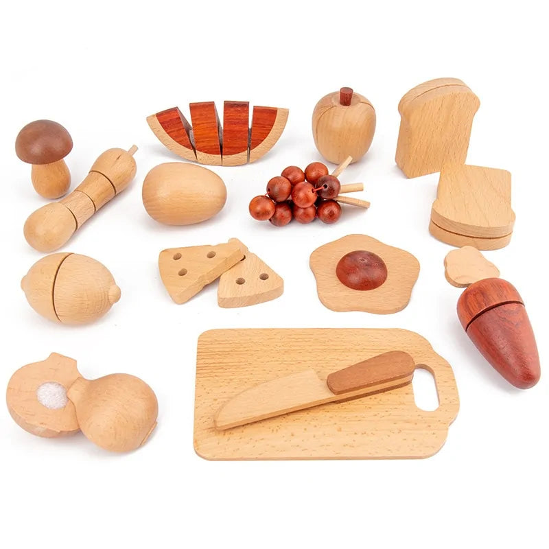 Playful Wooden Play Kitchen - Pexav