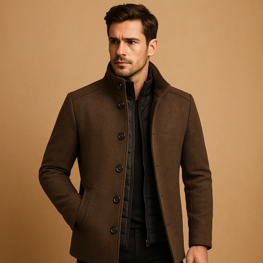 Warm Mens Winter Coat - Vossary
