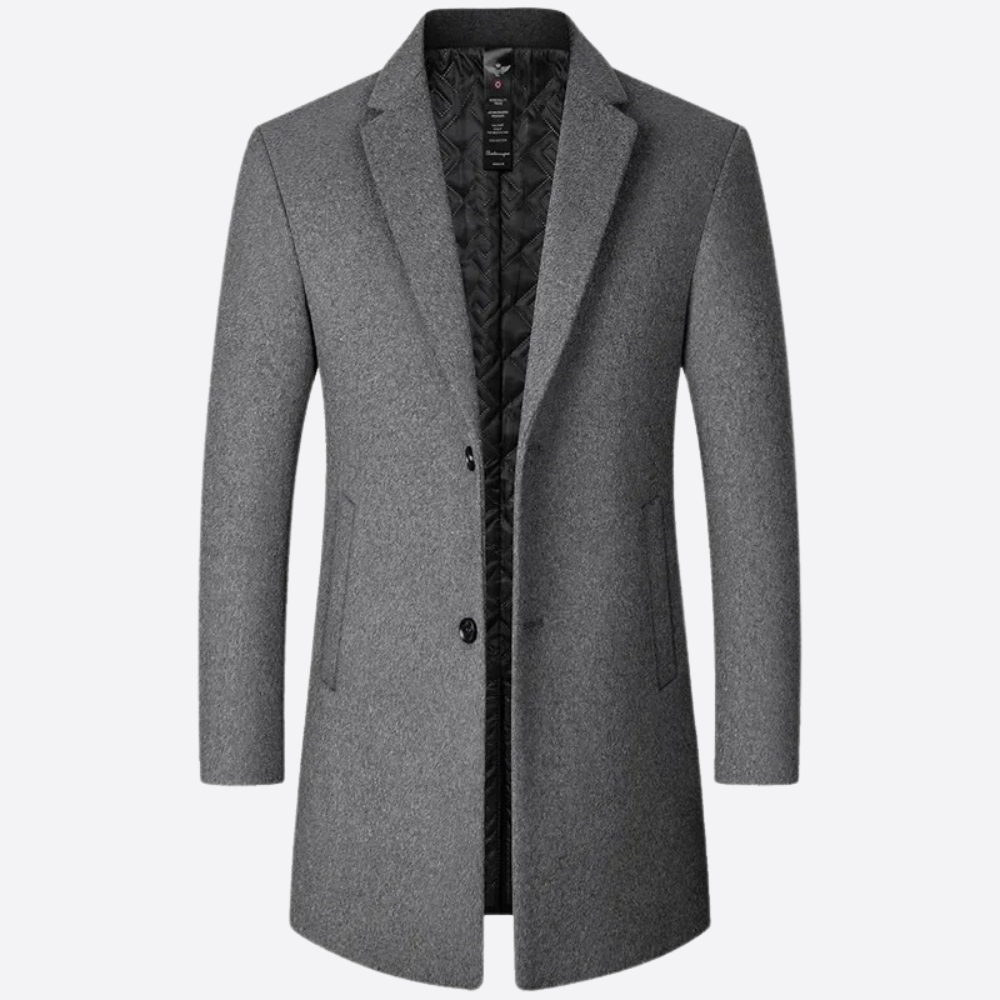 Warm Mens Long Winter Coat - EasyApparels