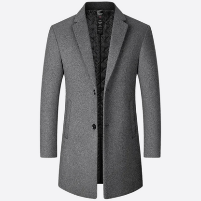 Warm Mens Long Winter Coat - EasyApparels