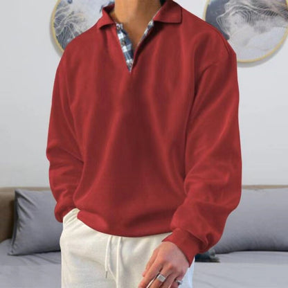 Comfortable Crew Neck Men's Sweater - Vossary