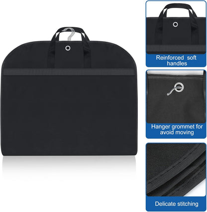 Travel Suit Bag Protector with Pockets 2 Pack