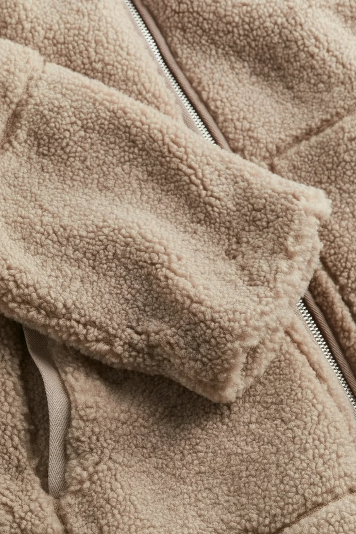 Fleece Lined Cozy Hooded Winter Jacket for Women