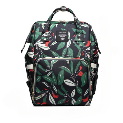 Spacious Baby Diaper Backpack - Waterproof Multi Pocket Bag