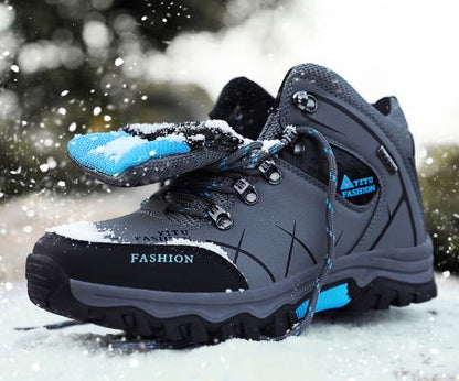 Lightweight Mens Hiking Boots - Ankle High Breathable Outdoor